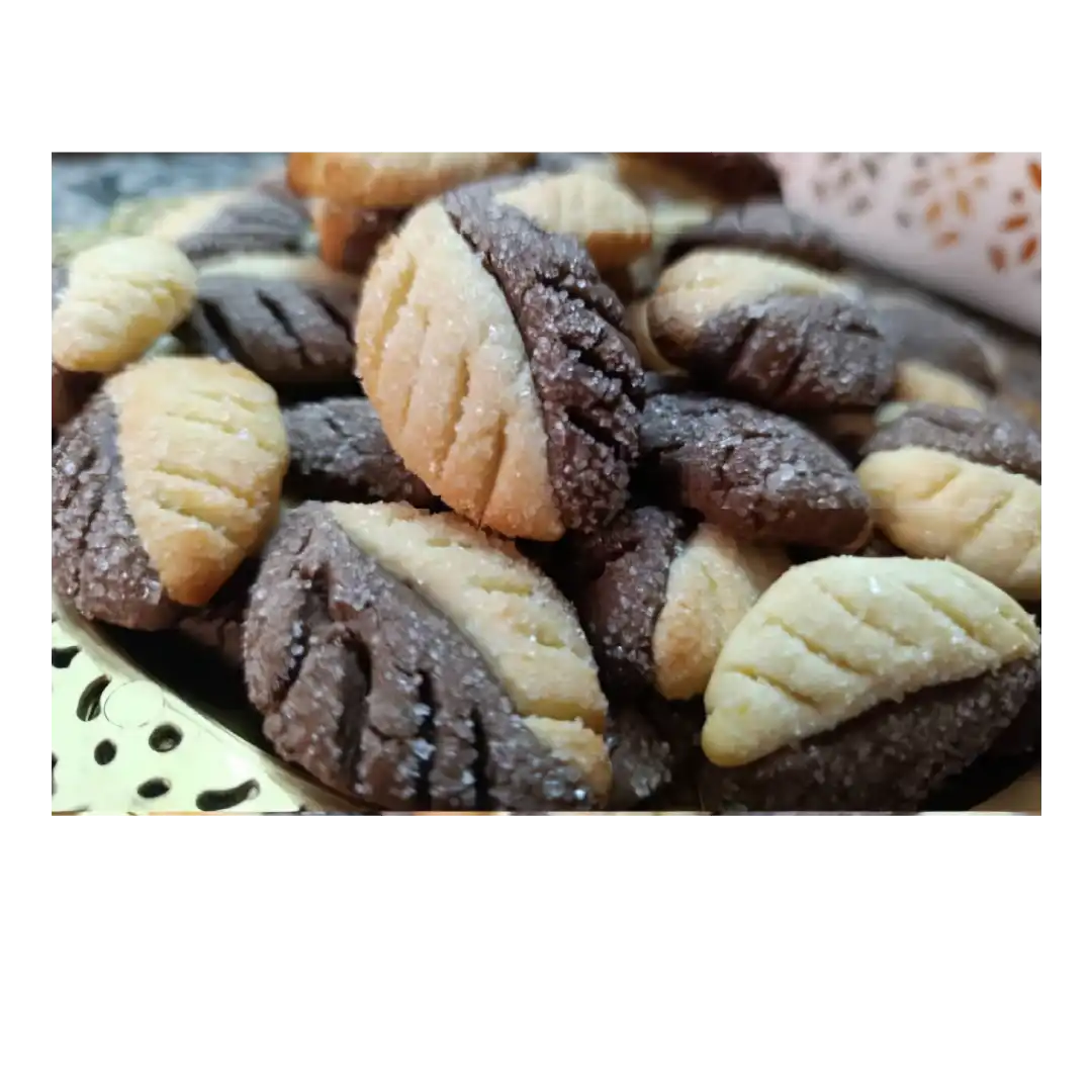 بسكويت اوراق الشجر بنكهة الليمون